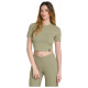 Target Γυναικεία κοντομάνικη μπλούζα Rib Crop Top